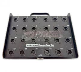 Whirlwind PB24 1x24 XLR3 Passive Pressbox