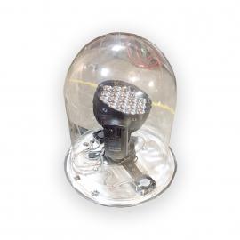 RAIN DOME & BASE W/FAN FOR SMALL LIGHTING FIXTURE