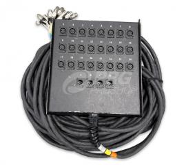 24PR x 4PR XLR3 M-F Tails 150'