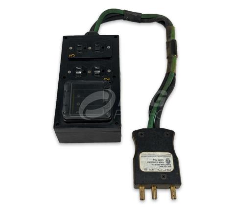 WOF - LEX 100A Stagepin I/O Edison x3 Output Breakered PD Box