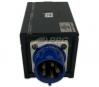 Indu 415v CEE 32A- RED5 - 20a x6 Edison Pass-Thru PD BOX